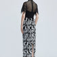 Floral Lace Tiered dress