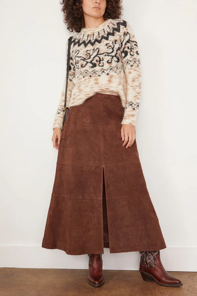 Suede Hudson Skirt