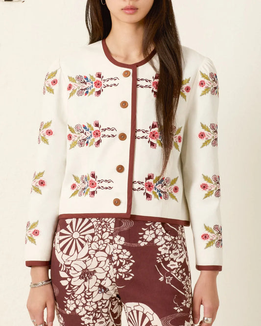 Dorian Heirloom Flora Jacket - The Lake Forest Shop