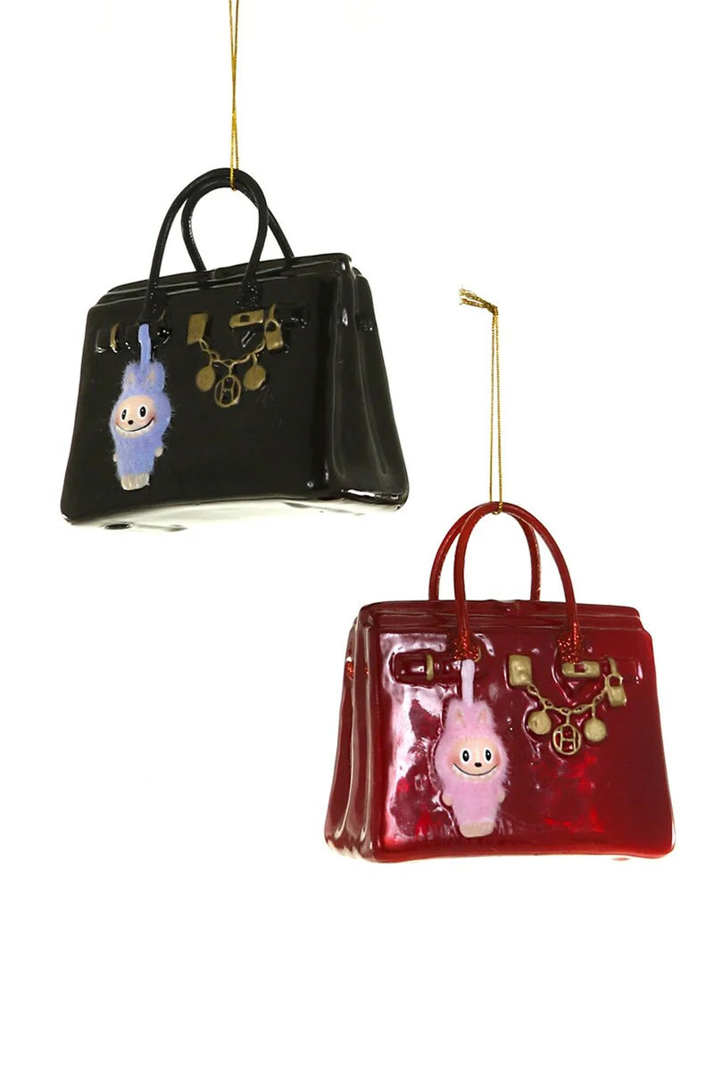 Luxe Bag w/Monster Ornament - The Lake Forest Shop