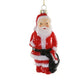 Luxe Santa Ornament