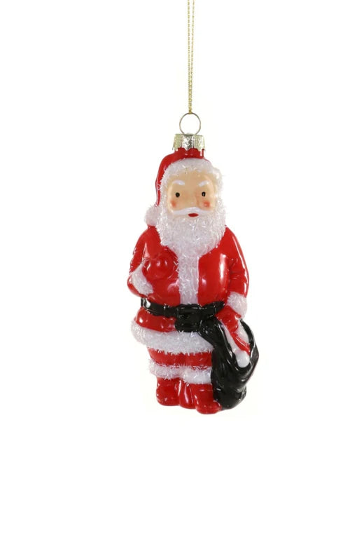 Luxe Santa Ornament