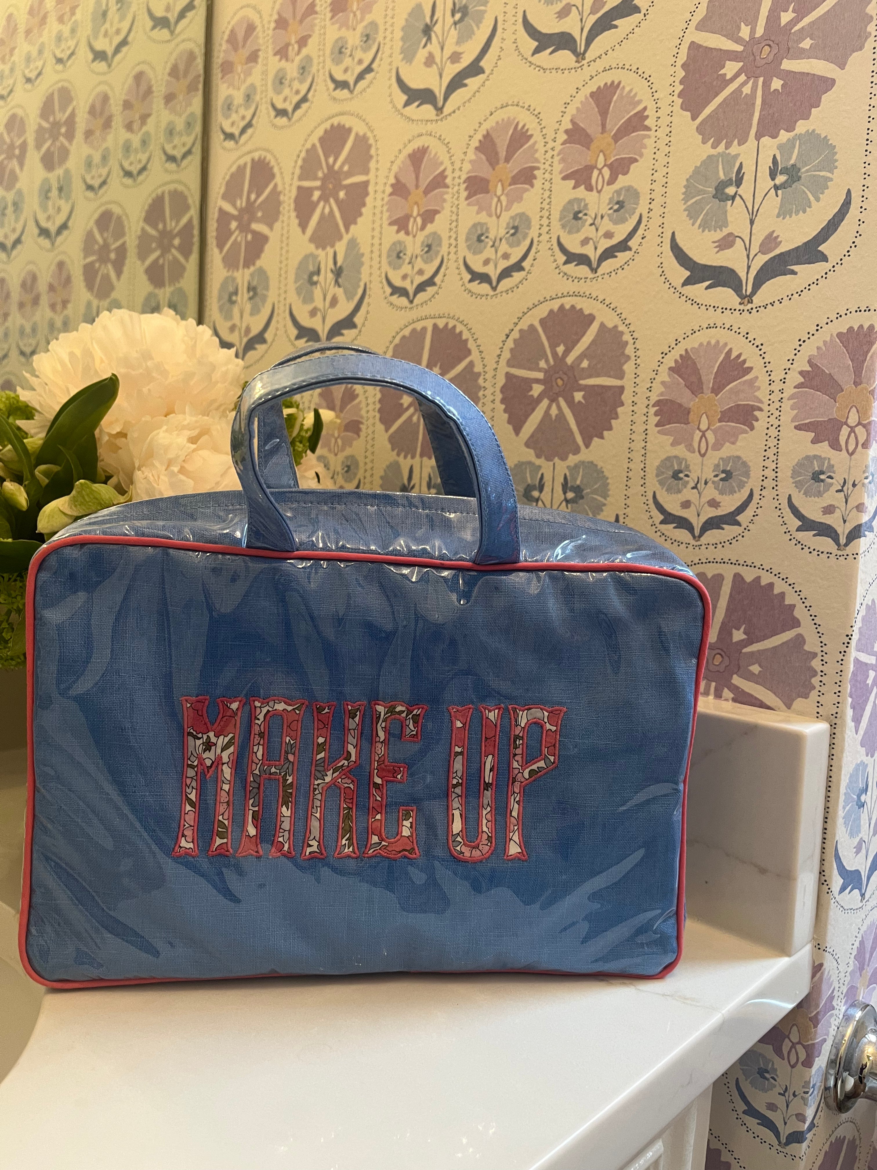 Medium handled cosmetic tote - No Color - NONE - The Lake Forest Shop