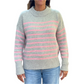 Marin sweater - light grey/pink