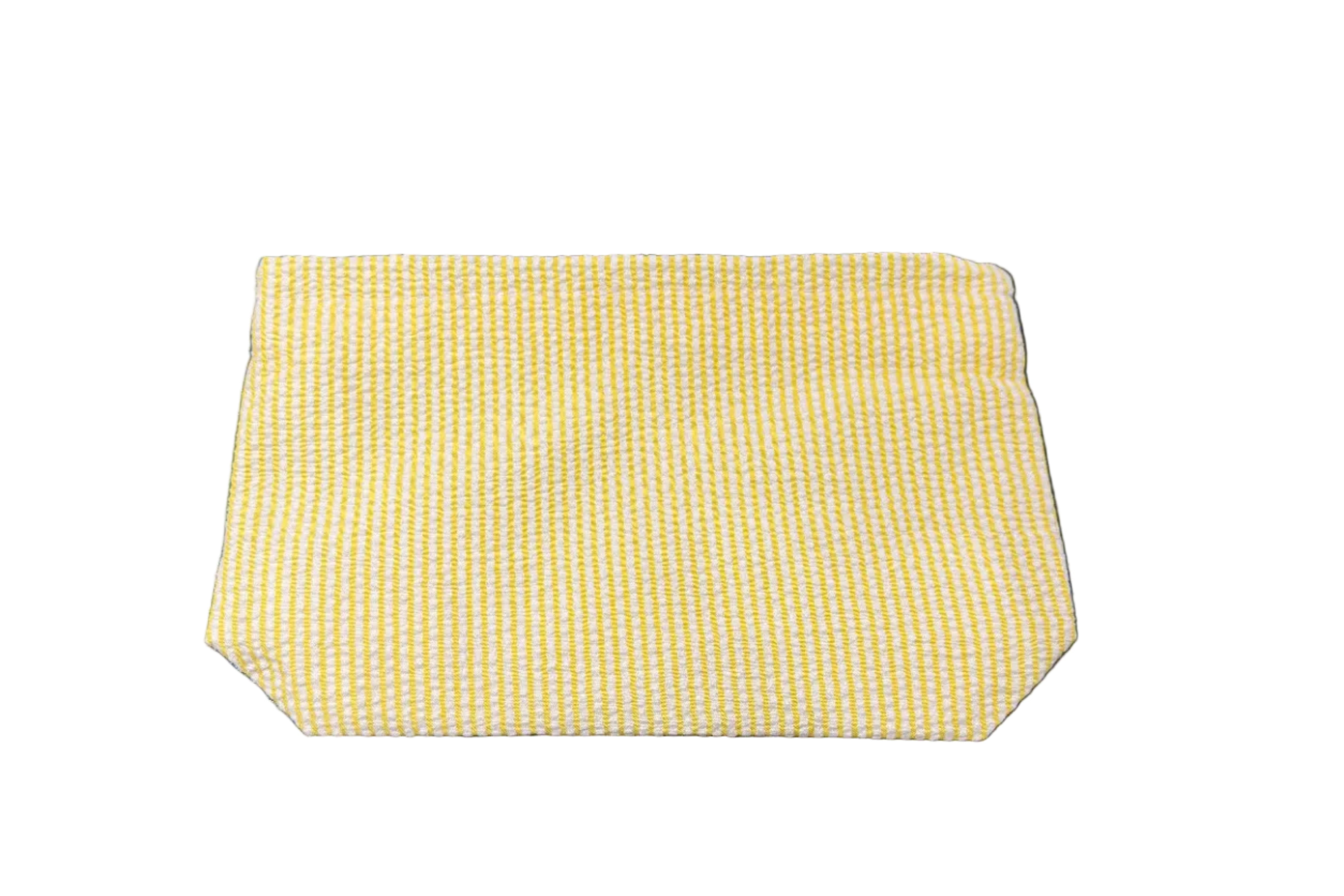 Searsucker Pouch - The Lake Forest Shop