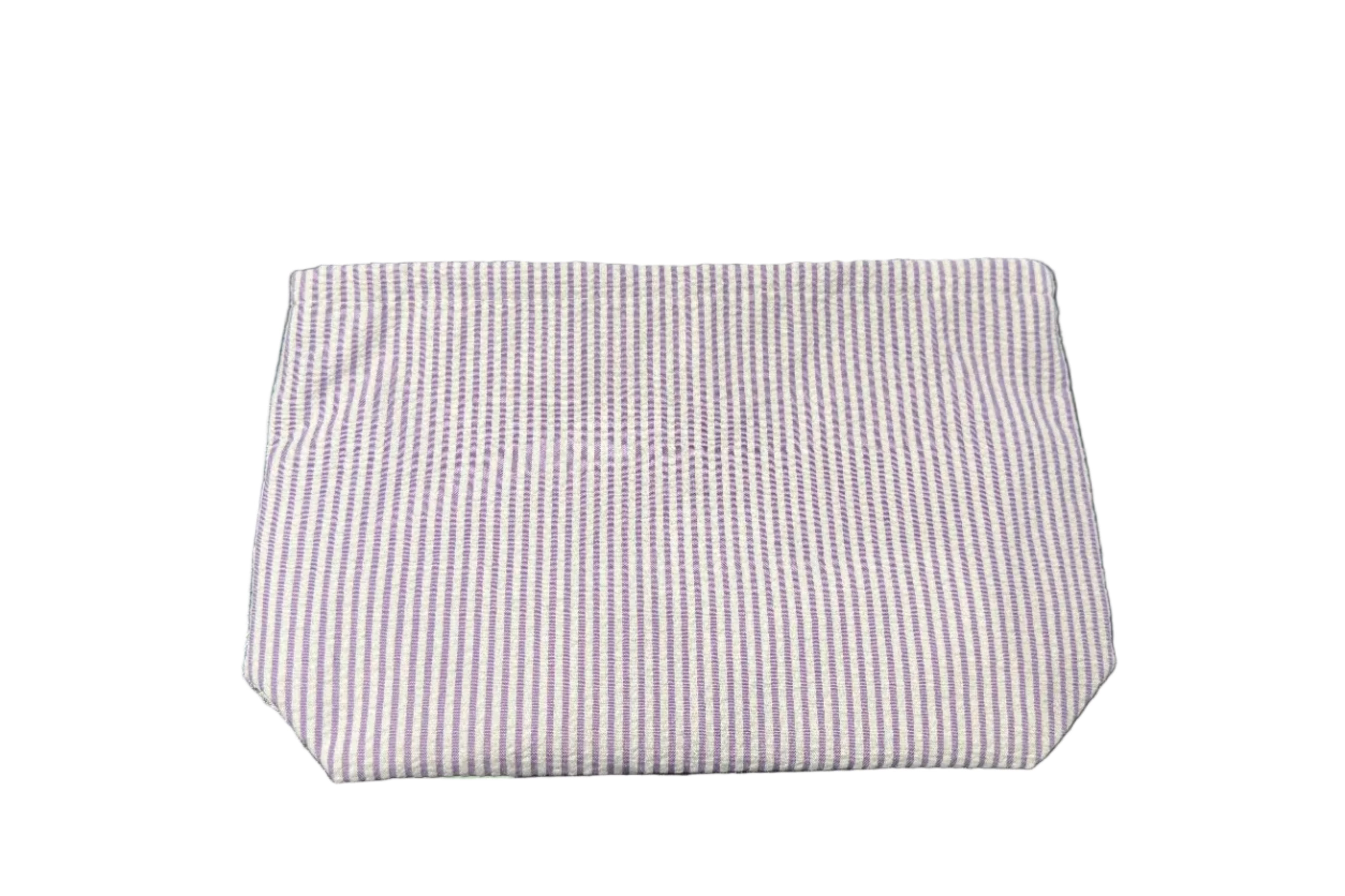 Searsucker Pouch - The Lake Forest Shop