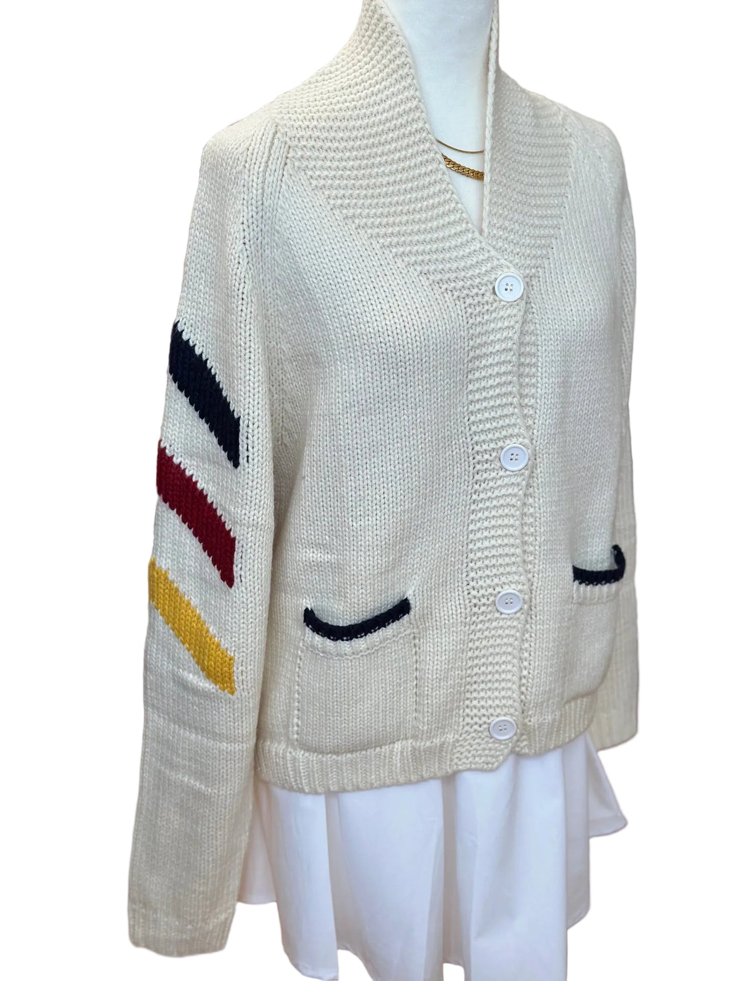 New Apres X Ski Varsity Cardigan