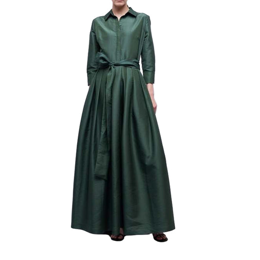 Julip Short Sleeve Belted Gown