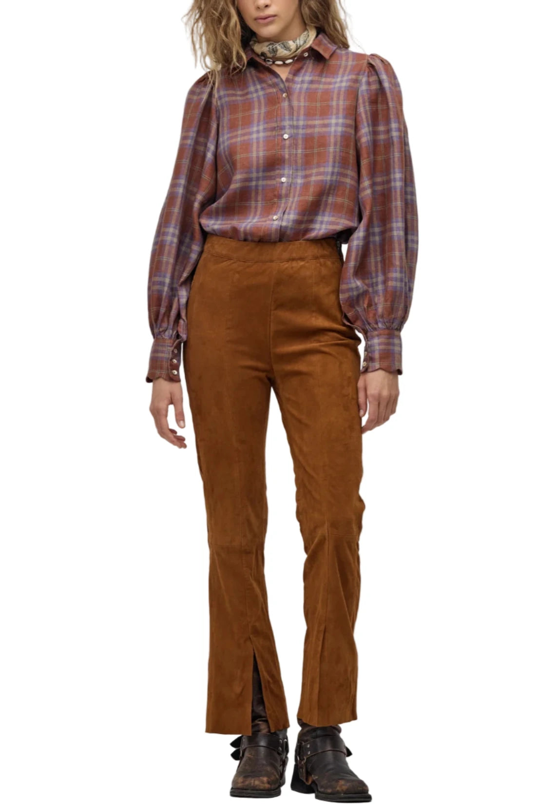 Camille Linen Shirt - The Lake Forest Shop