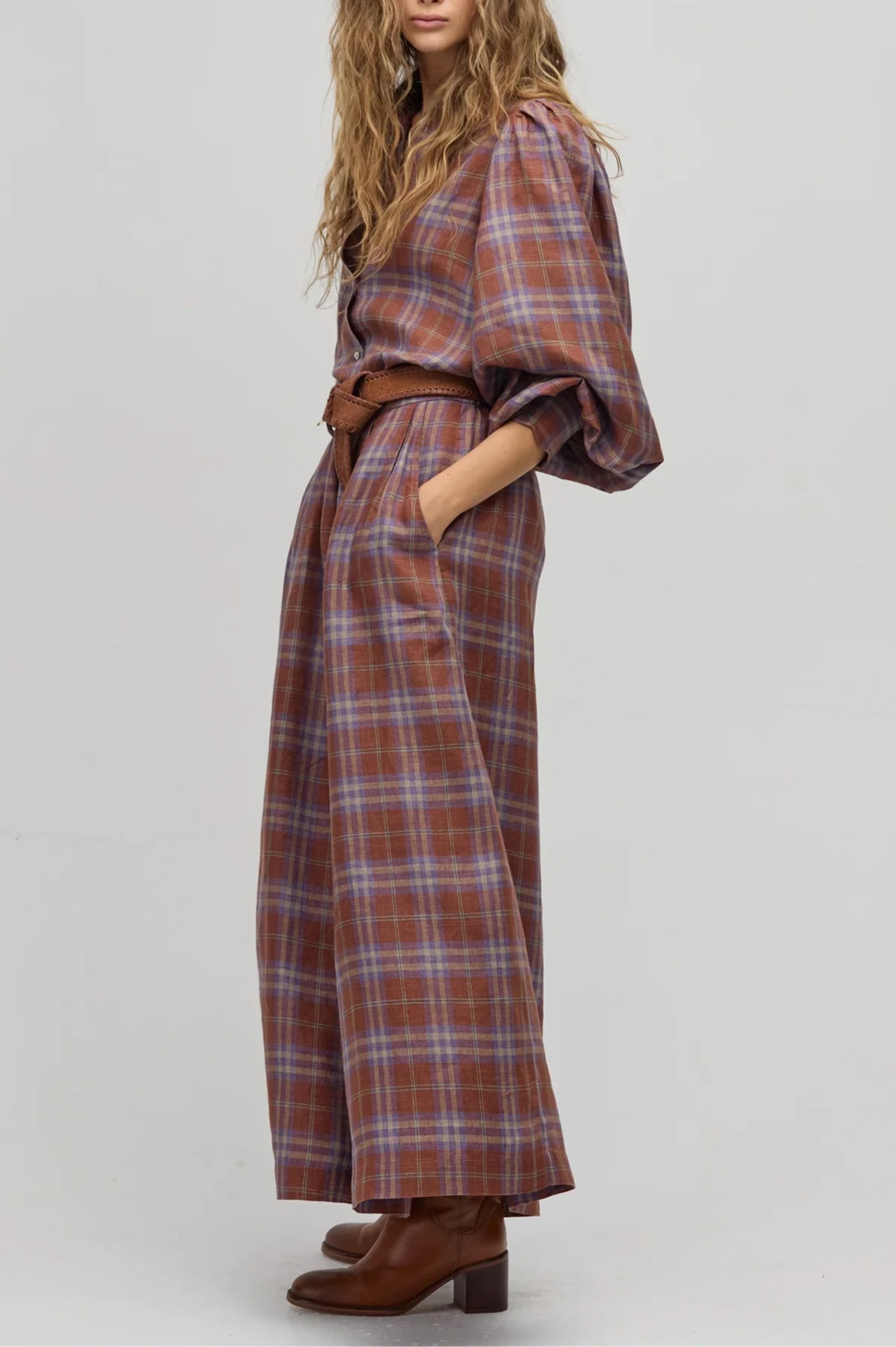 Camille Linen Shirt - The Lake Forest Shop