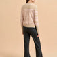 Lean Lines Sweater-Tan/Blush