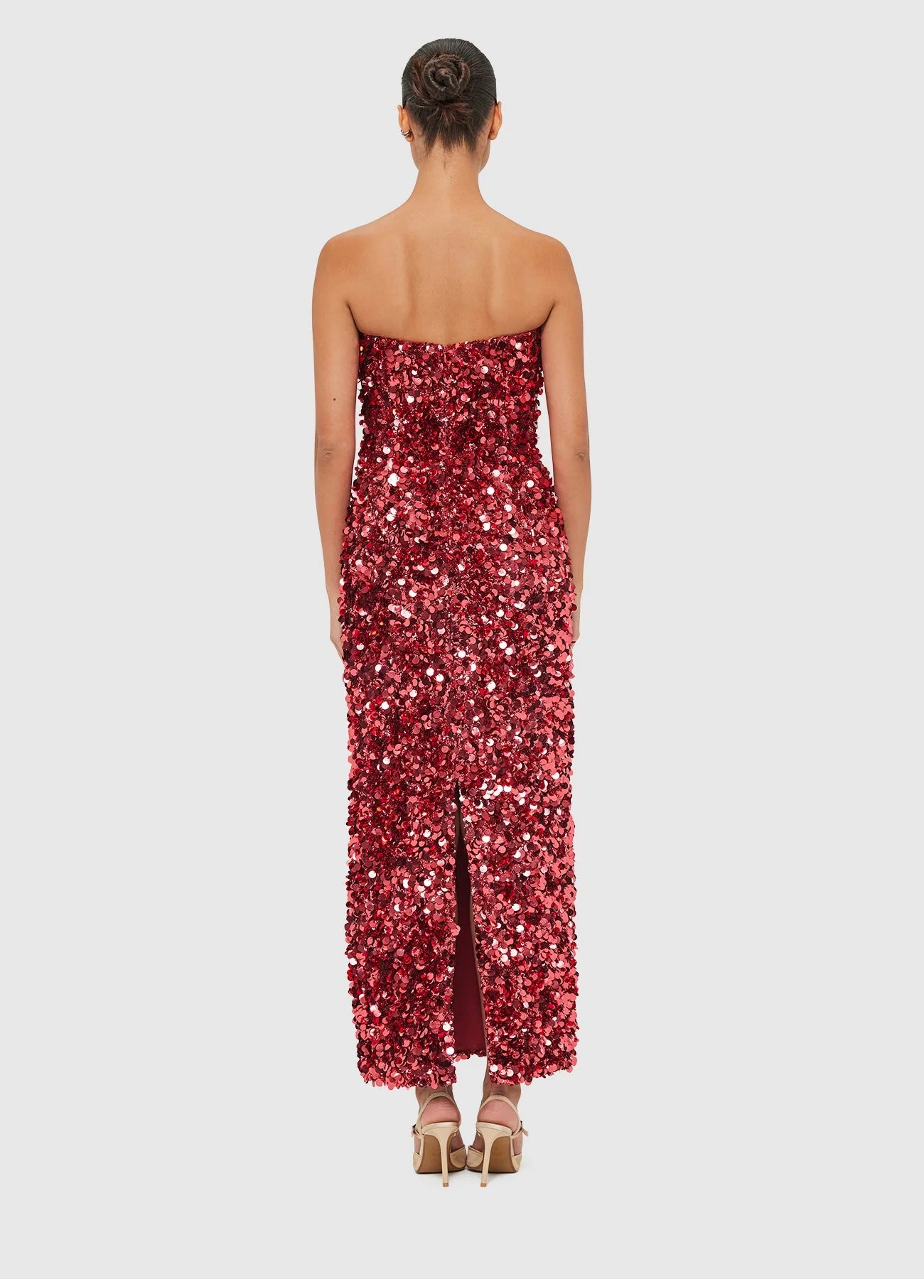 Rayna sequin bustier maxi dress - MULBERRY