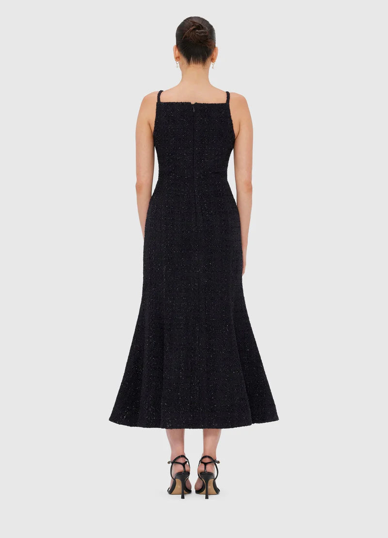 Regina Tweed Midi Dress