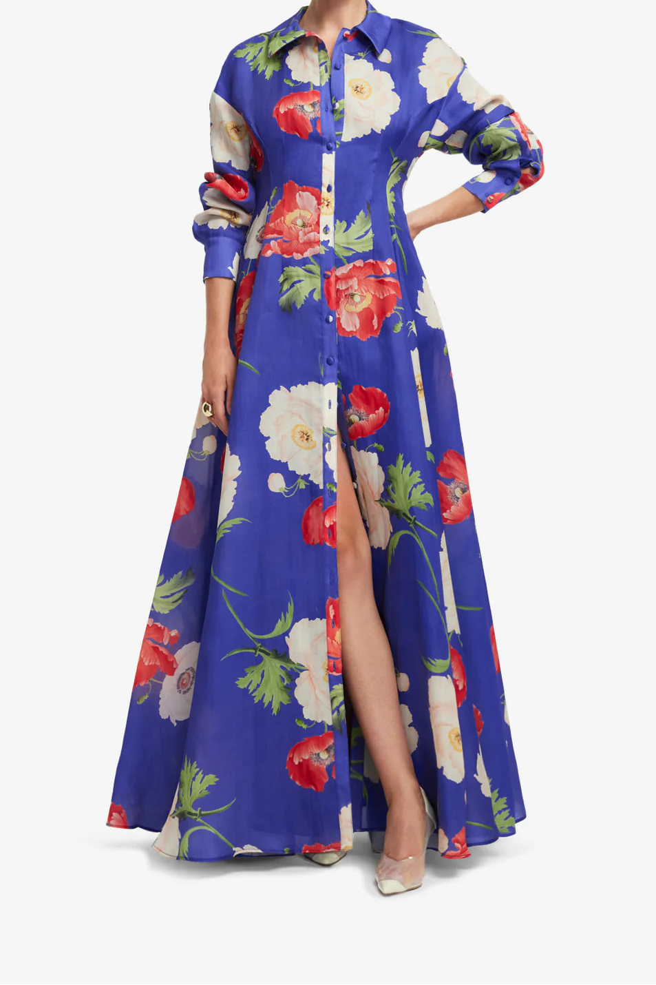 Josephine Silk Gown - The Lake Forest Shop
