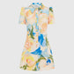 Leo LIn Brooke Mini Dress - Bouquet Print