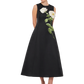 Cleo Embellished Sleeveless Midi Dress