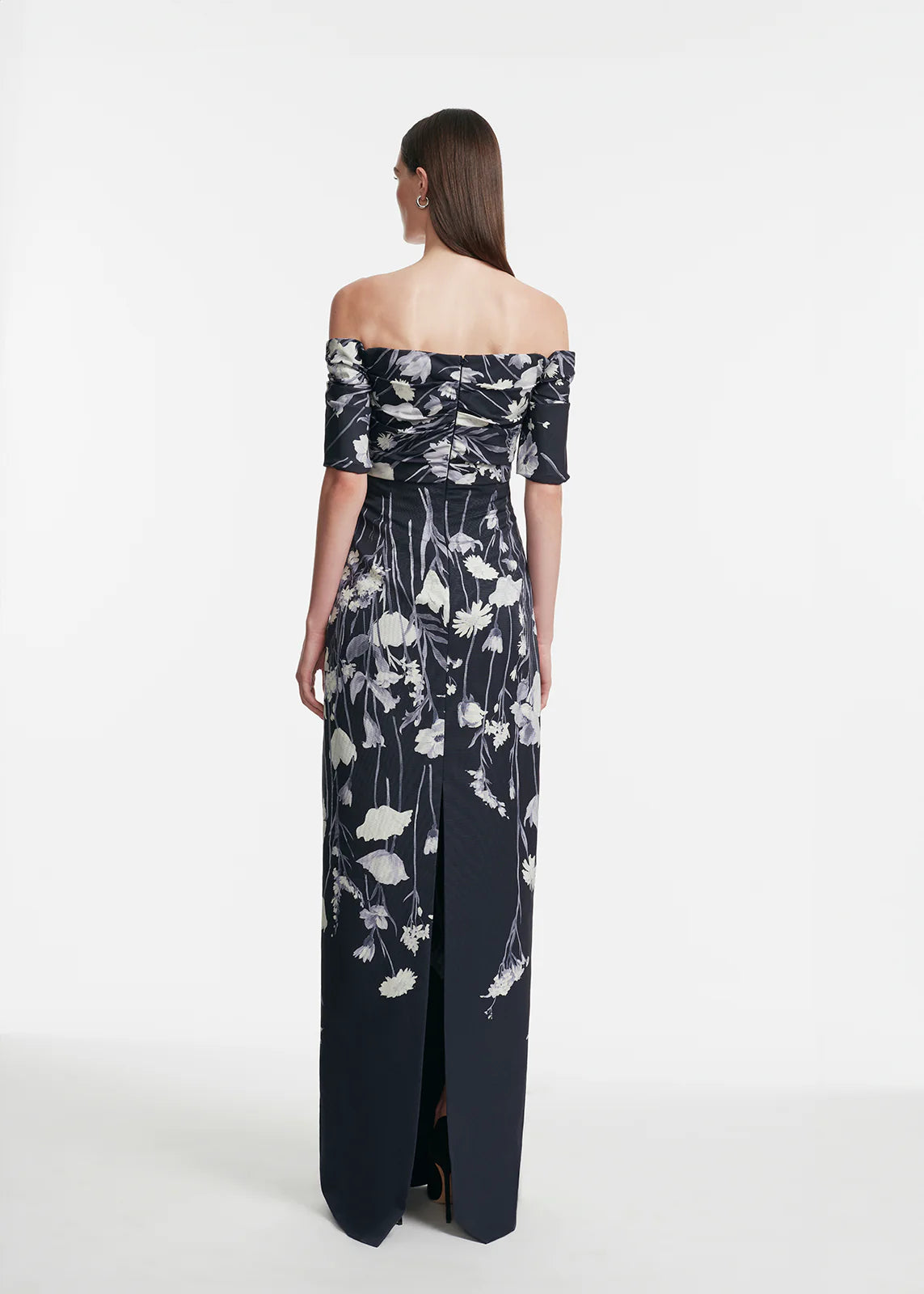 Cuff Sleeve Gown - The Lake Forest Shop
