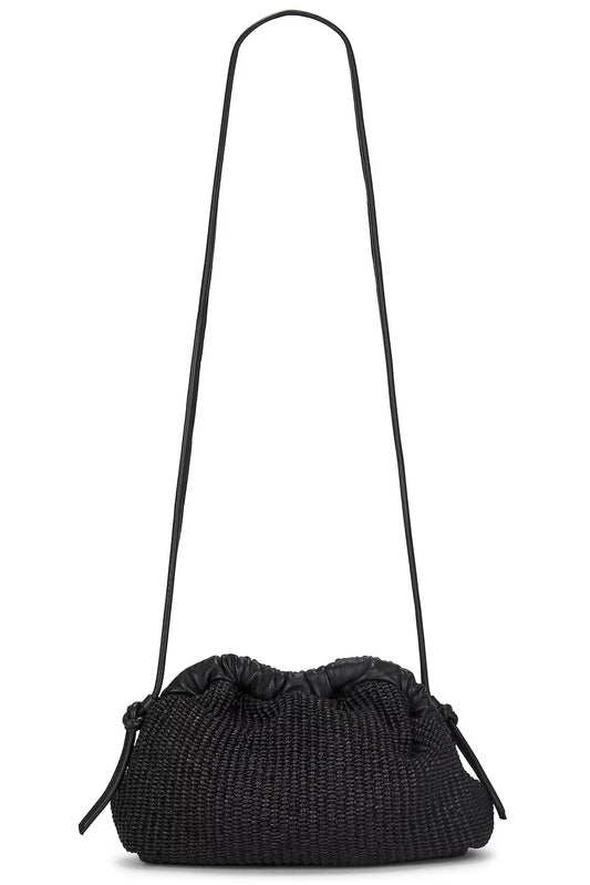 Mini Cloud Clutch Black