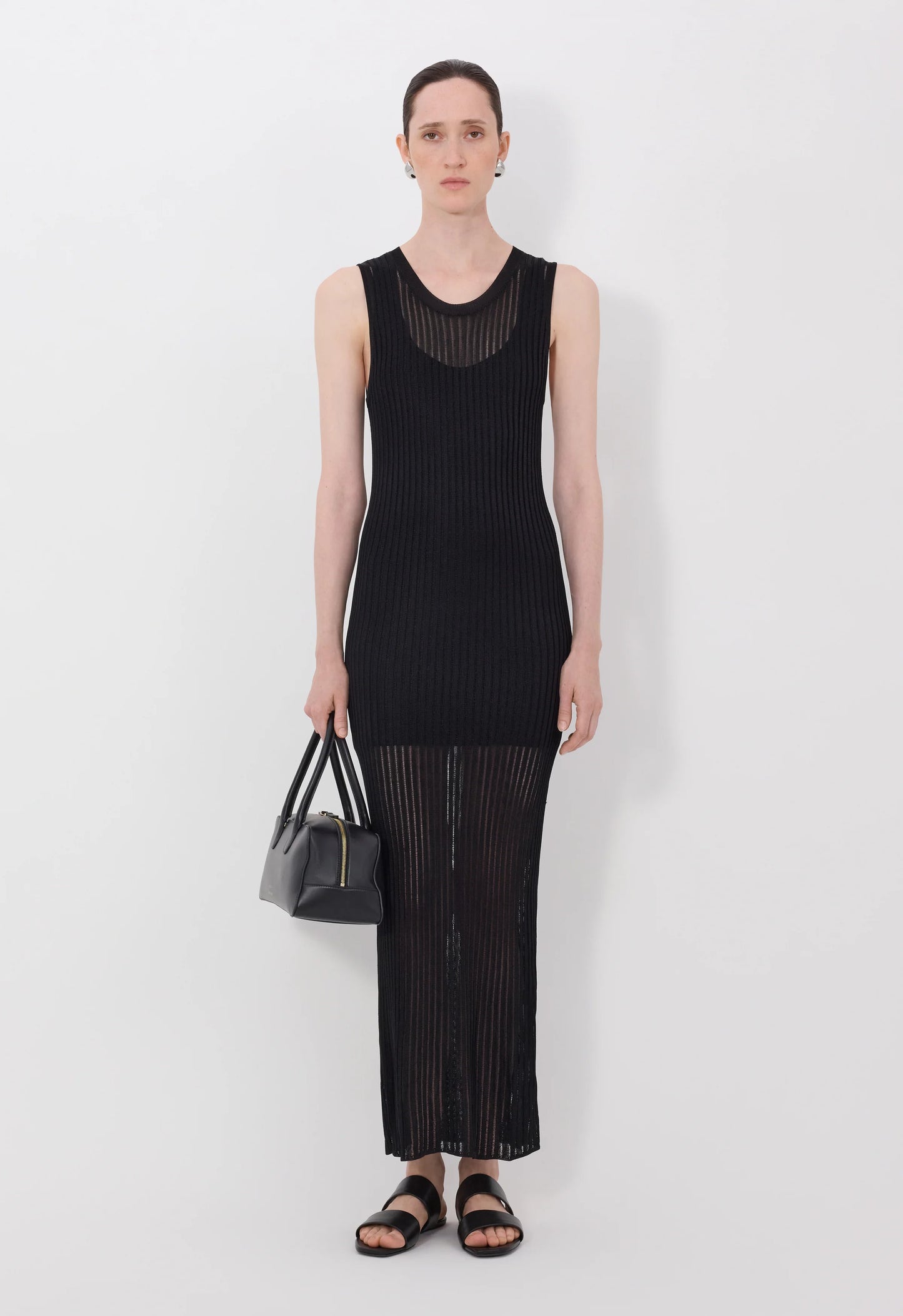 Icaria 01 Loose Fit Midi Dress - The Lake Forest Shop