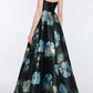 Strapless Full Skirt Gown