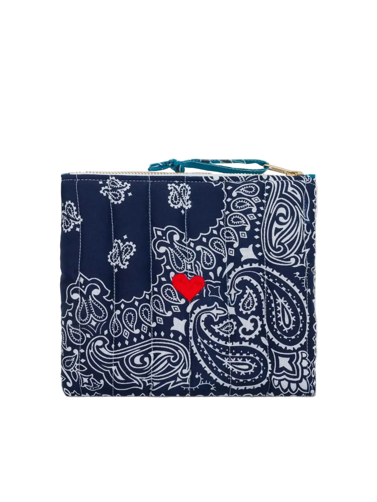 Mini Zipped Quilted Pouch - The Lake Forest Shop