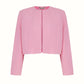 Mirca Jacket in Pink Double Crepe