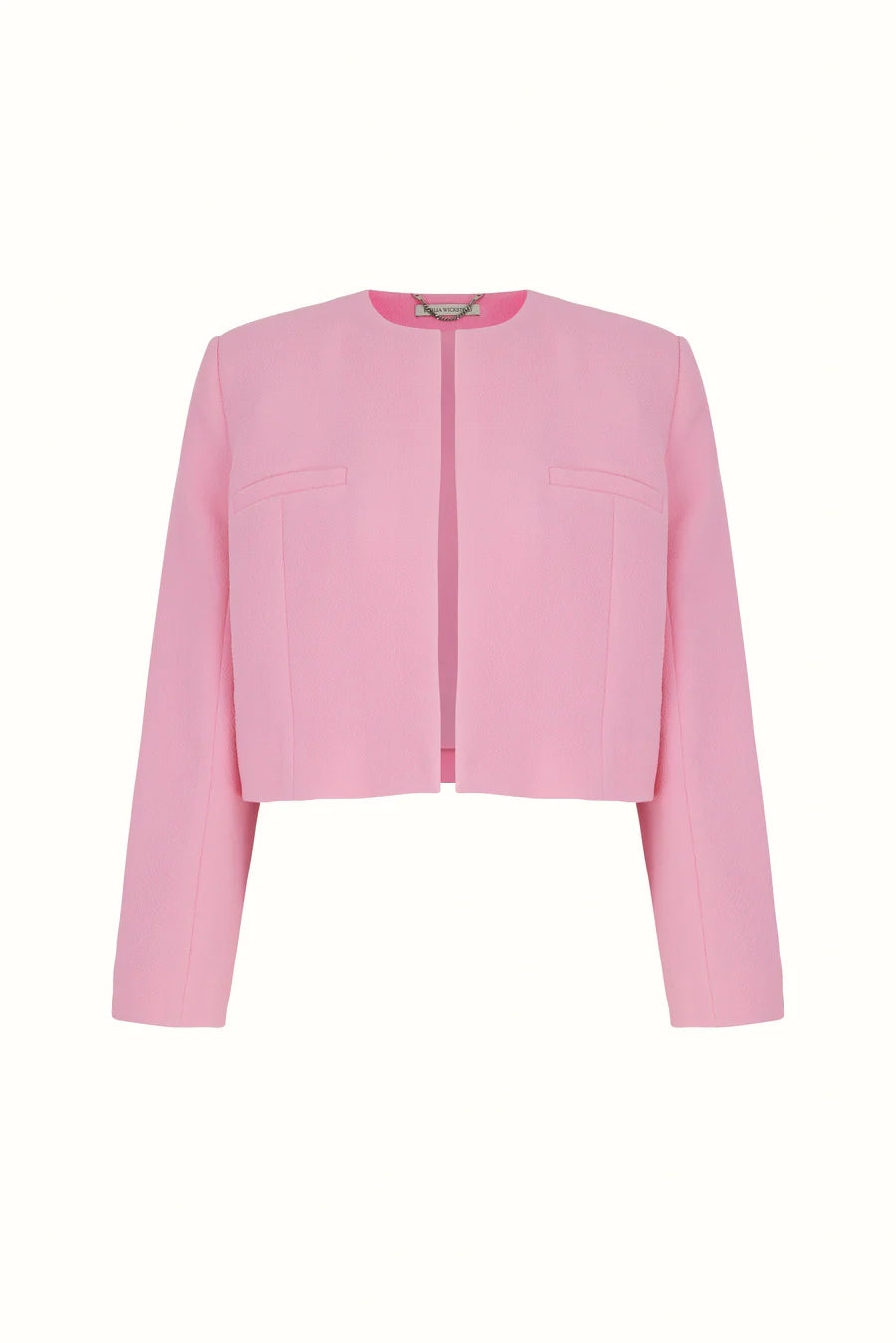 Mirca Jacket in Pink Double Crepe