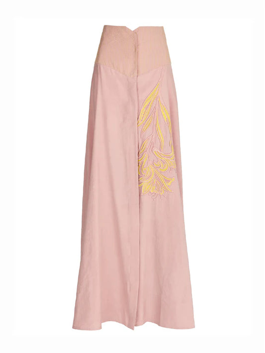 Silvia Tcherassi Modena Skirt Pink