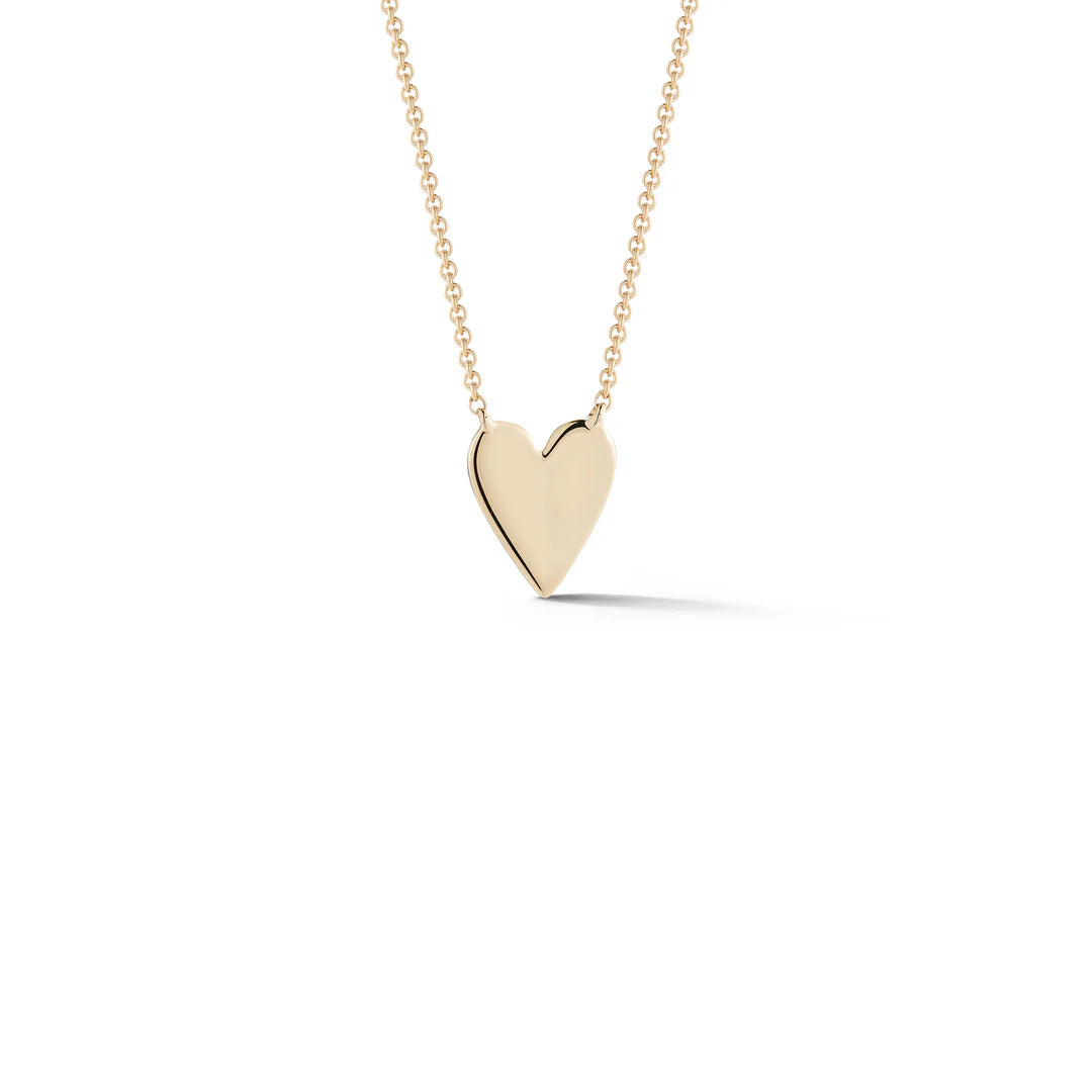 Dana Rebecca Designs Yellow Gold Heart Necklace