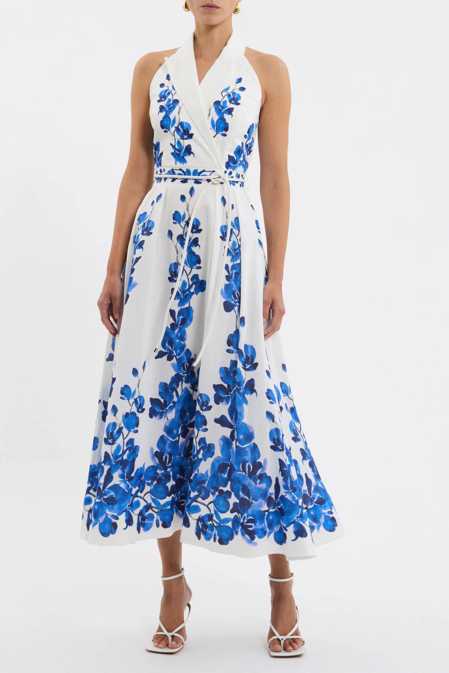 Orchid Blues Midi Dress