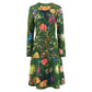 Lela Rose Lily Dress Green