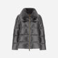 Coat w/Faux Fur Collar