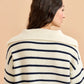 Polo Bastien Sweater navy/cream