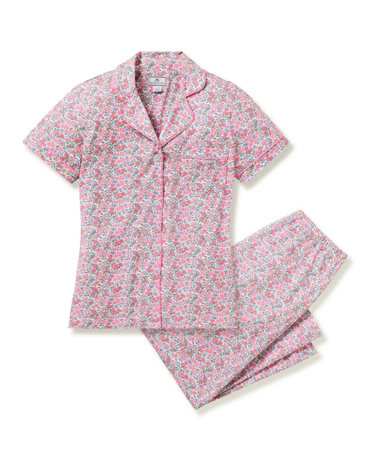 Pima Crop Pajama Set