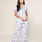 Pima Crop Pajama Set