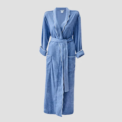 Scallop Lightweight Robe - The Lake Forest Shop