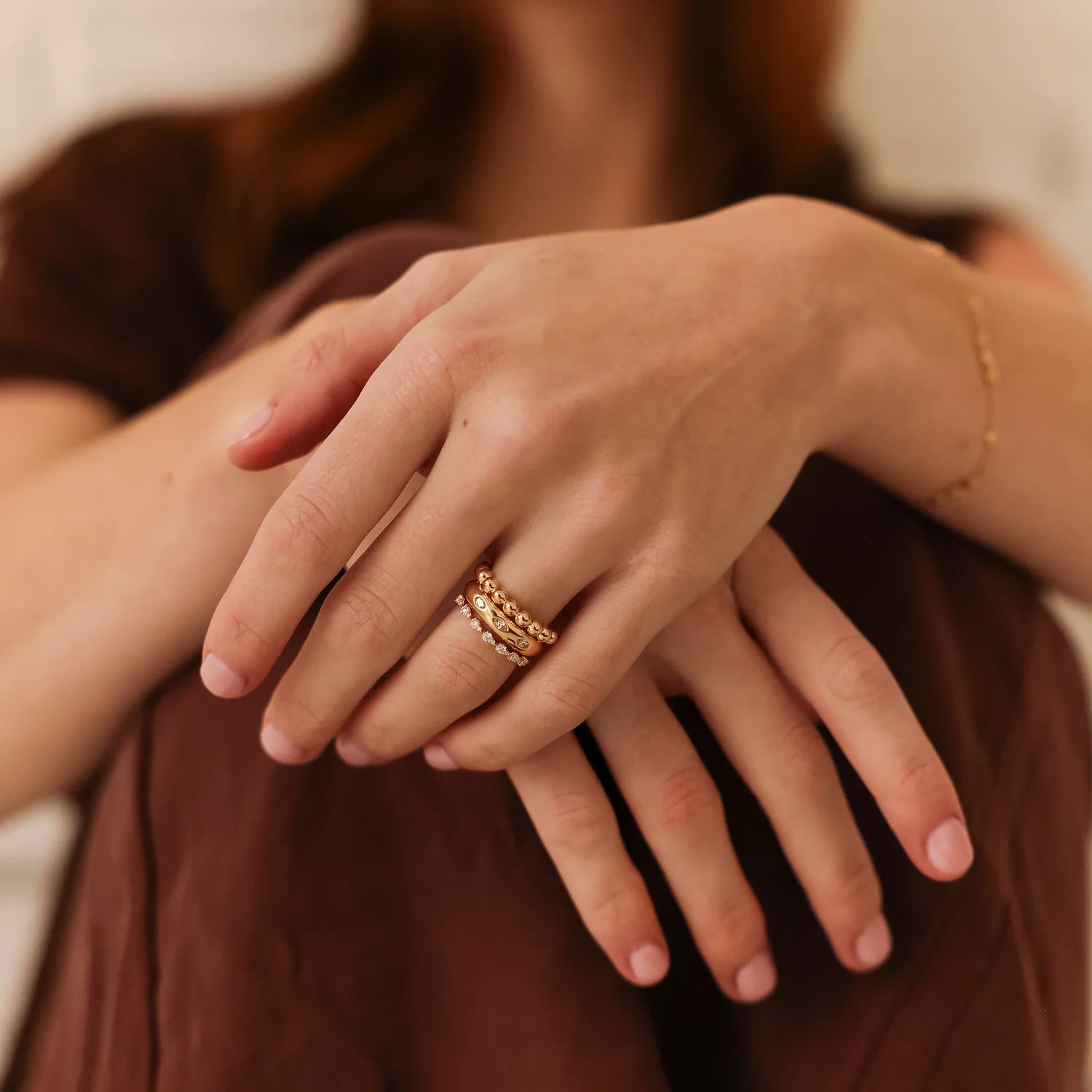 Alex Jordyn Inlay Marquise Band - The Lake Forest Shop