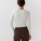 Nia L/S Ribbed Henley