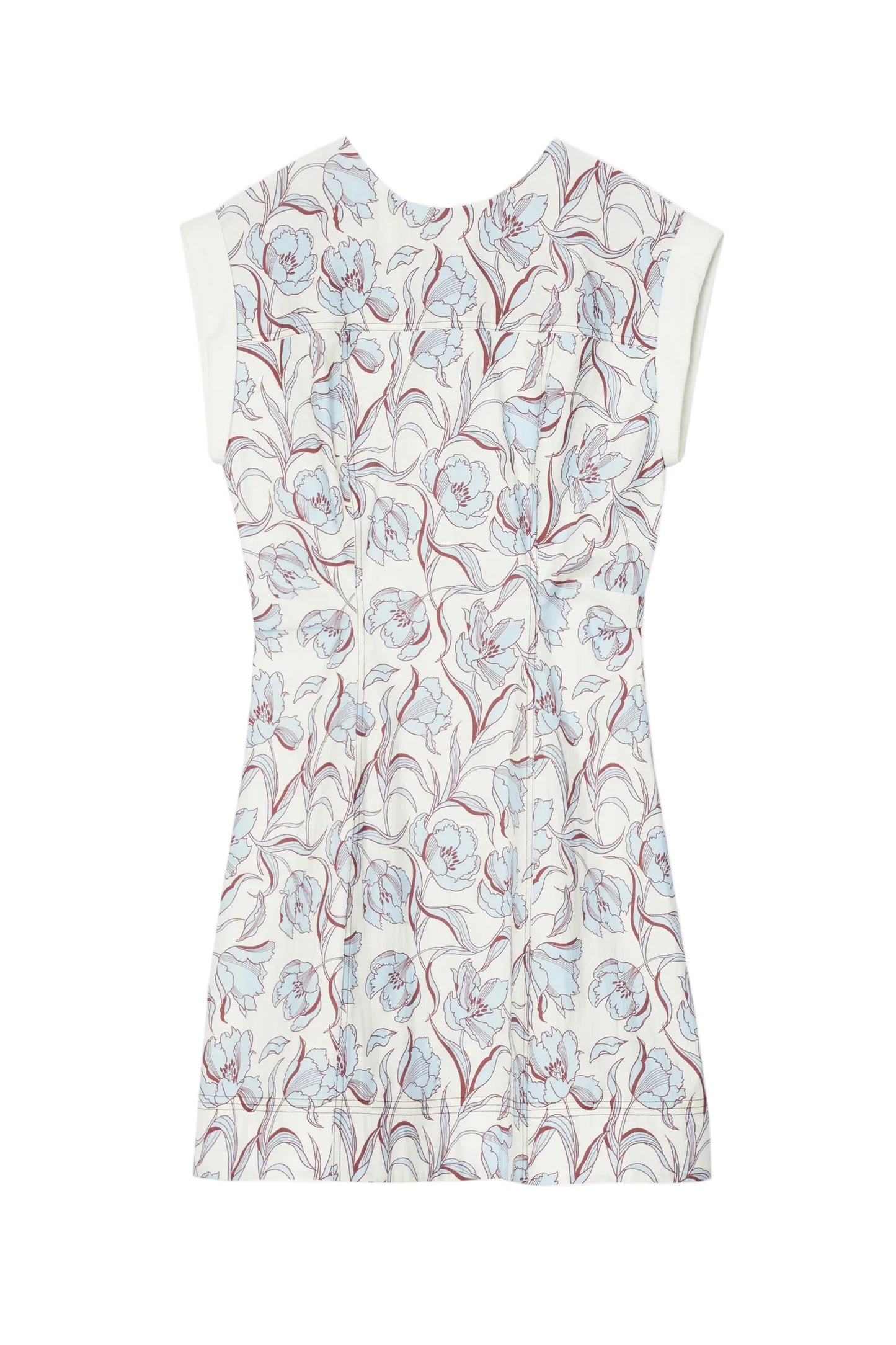Short Sleeve Floral Mini Dress - The Lake Forest Shop