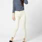 Flare Cropped 5-Pocket Jean Natural Stretch Denim