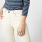 Flare Cropped 5-Pocket Jean Natural Stretch Denim