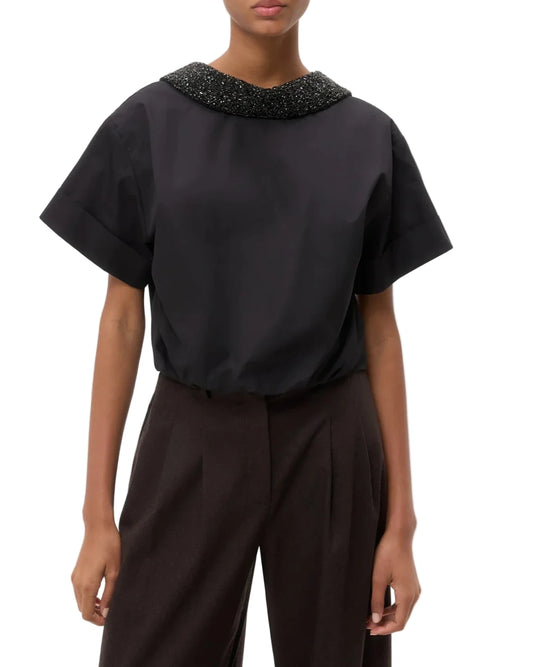 Forever and Always w/ Crystal Collar Shirt