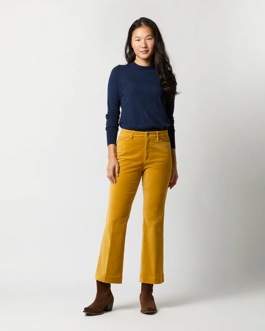 Kendall flare 5-pocket jean - harvest yellow - 28