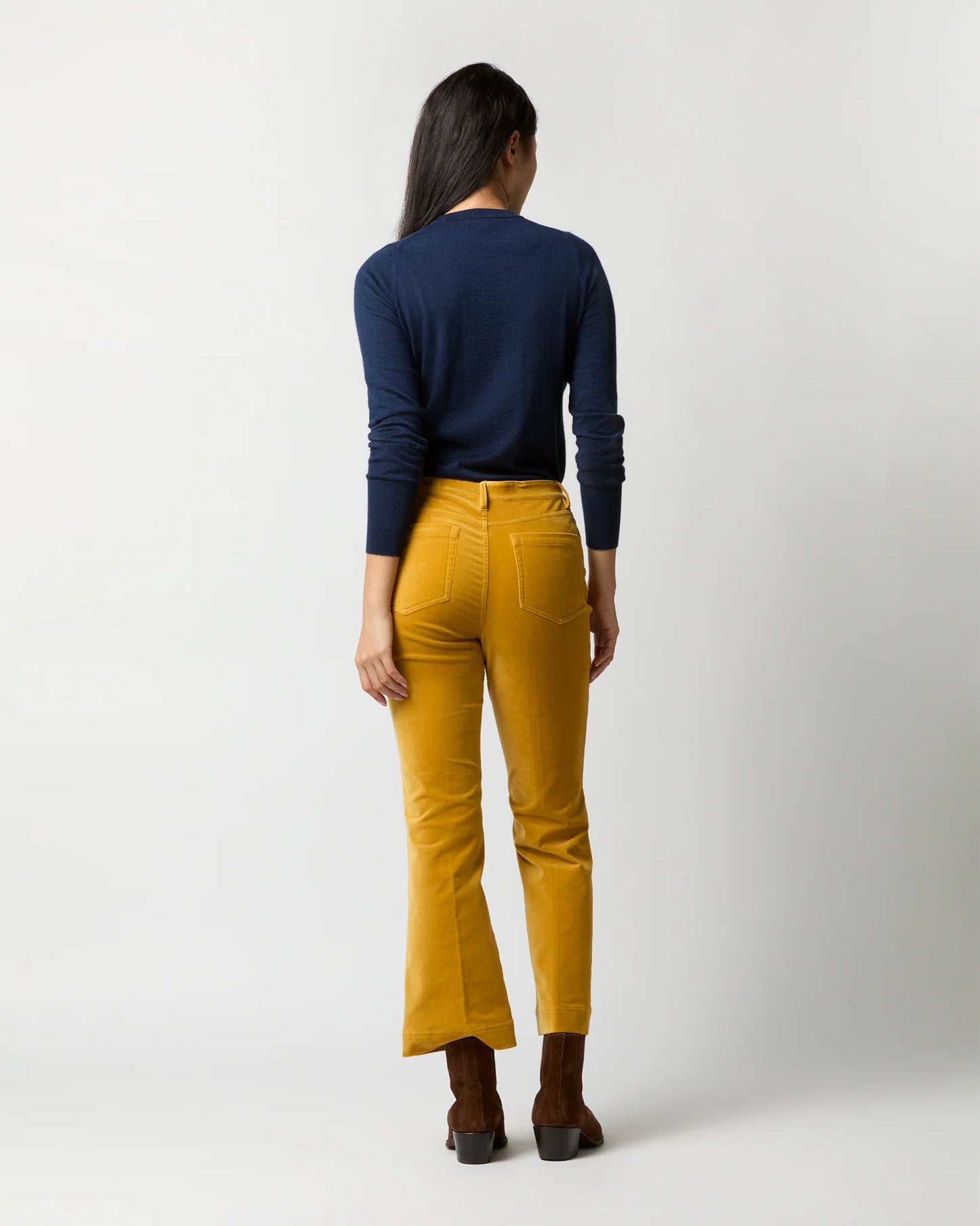 Kendall flare 5-pocket jean - harvest yellow - 25