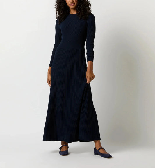 Addie Dress Navy