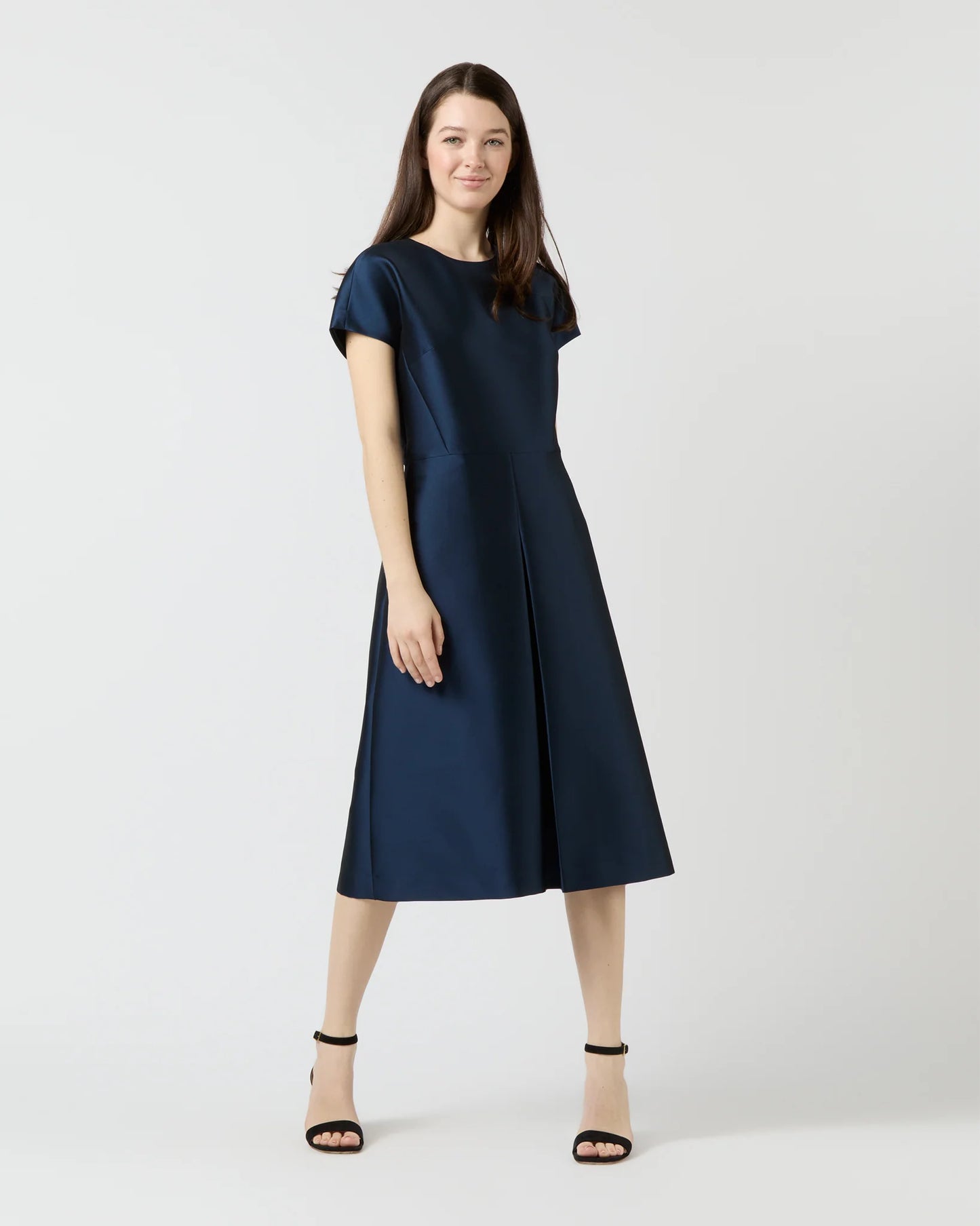 Suzzette Dress Navy