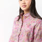 Elbow Sleeve Frill Dress