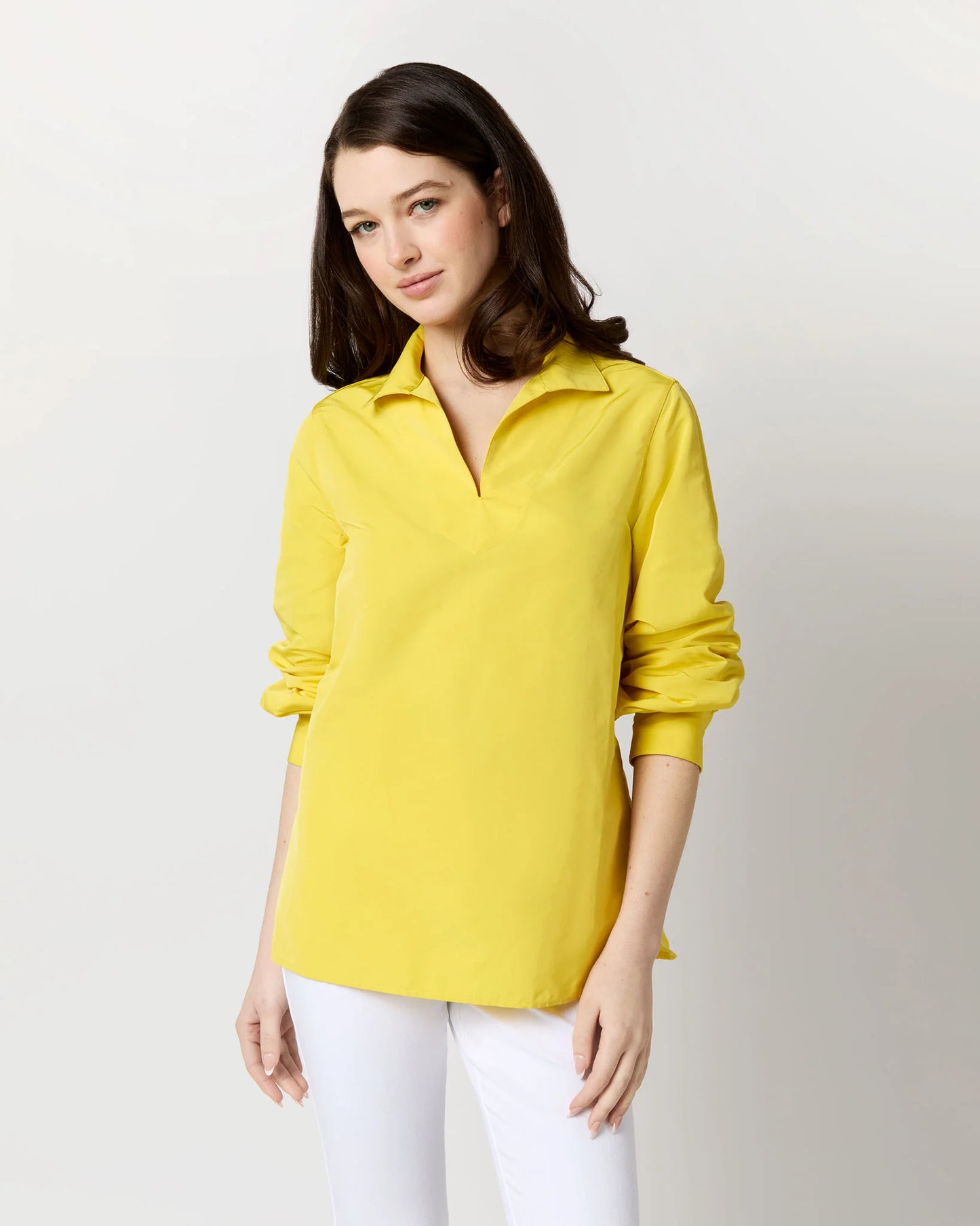 Carolina Top Yellow Faille