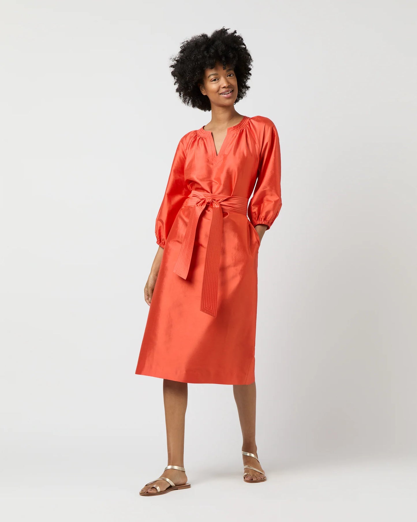 Trumpunto Blouson Dress
