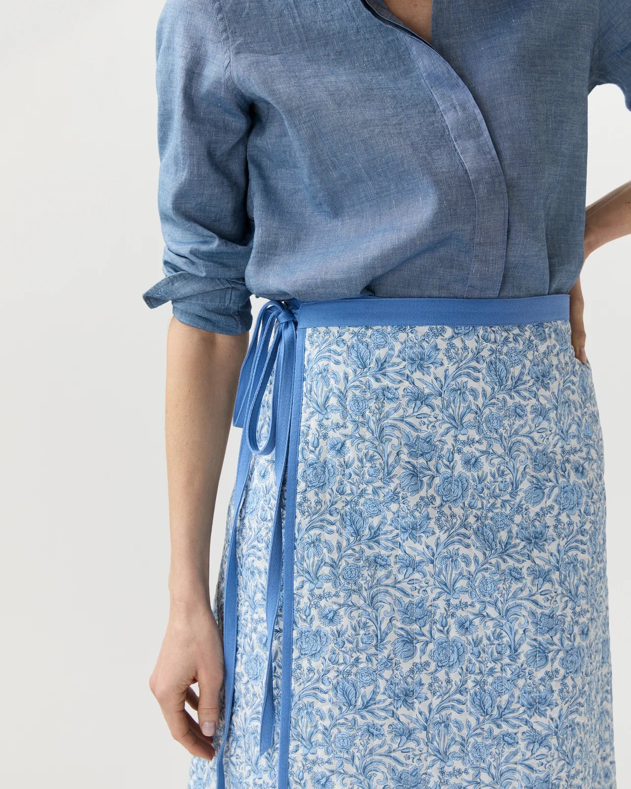 Quilted Adley Wrap Skirt - The Lake Forest Shop